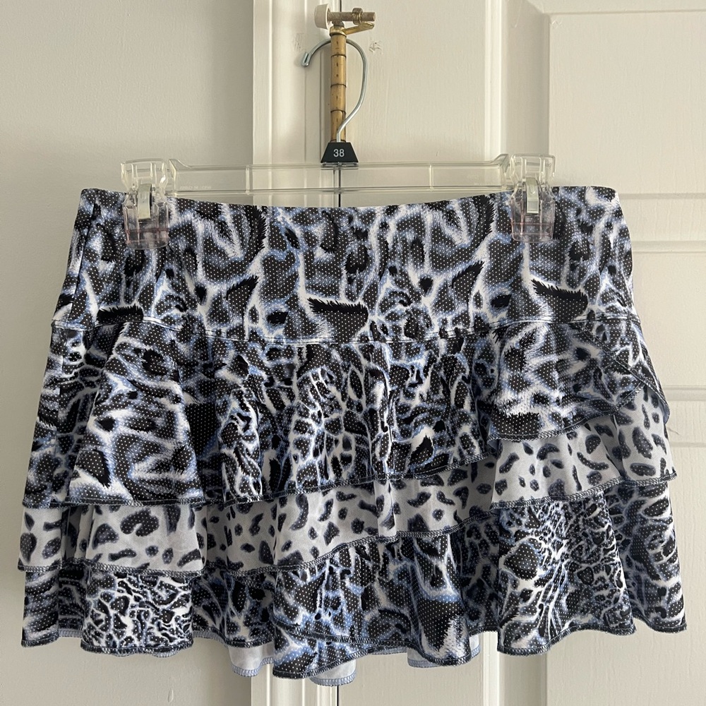 Lucky in Love Leopard Skirt